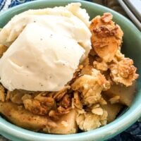 Baked Cinnamon Apple Crisp Decadent Desserts Taste Test Food Recipe