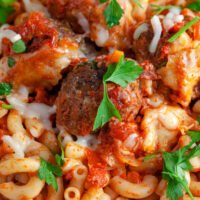 Cheesy Meatball Casserole January Kitchen Tested Recipe