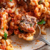 Cheesy Meatball Casserole January Kitchen Tested Recipe