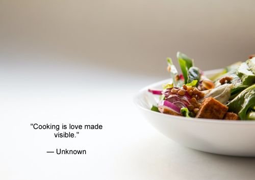 Food Is Life January Quote Poster