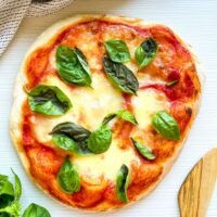 No Knead Margherita Pizza Kitchen Tested Recipe