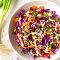 Red Cabbage Carrot Salad - Kitchen Tested Recipe